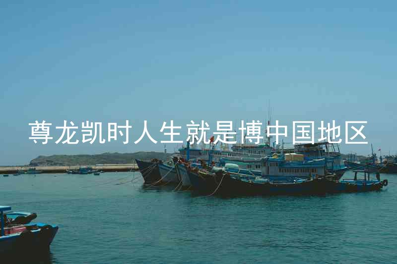 尊龙凯时人生就是博中国地区